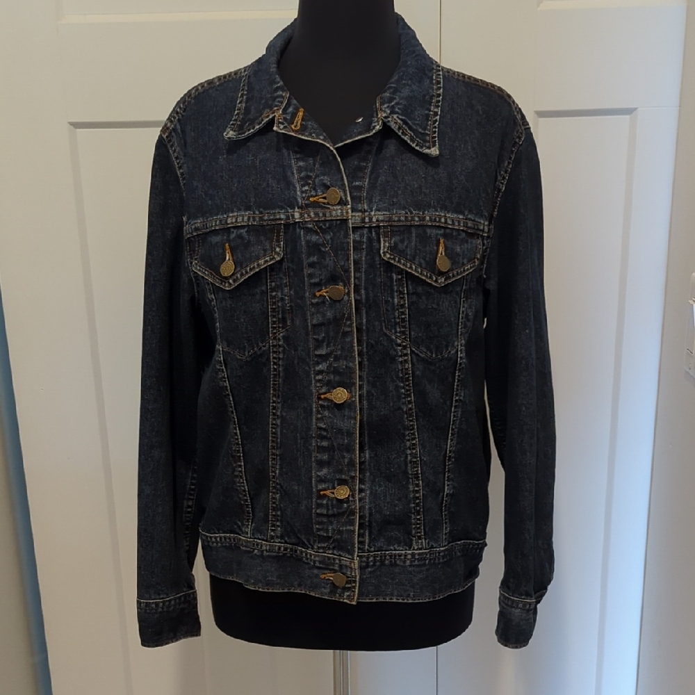 Vintage Blue Bay Trucker Jean Jacket